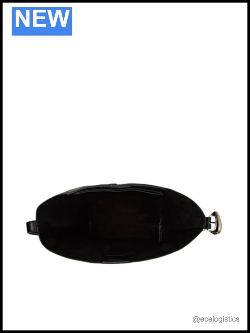 Faux Leather Bucket Hobo Bag with Magnetic Snap Closure